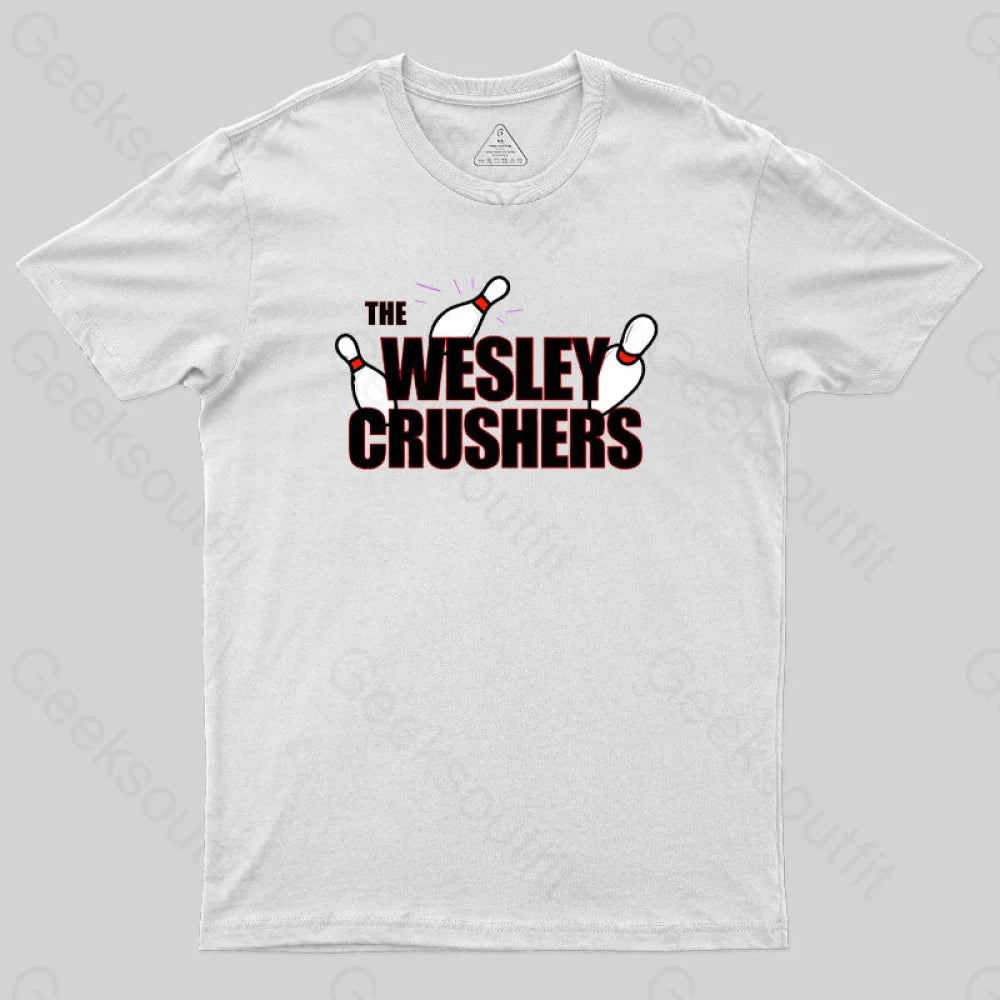 The Wesley Crushers Geek T-Shirt White / S