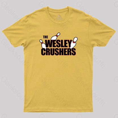 The Wesley Crushers Geek T-Shirt Yellow / S