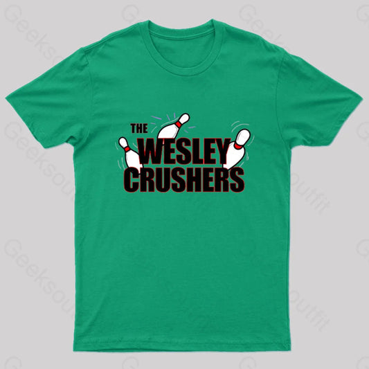 The Wesley Crushers T-Shirt Green / S