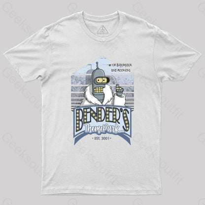 Theme Park Geek T-Shirt White / S