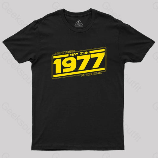 There At The Start T-Shirt Black / S