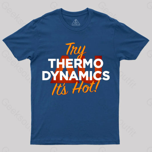 Thermodynamics T-Shirt Navy / S