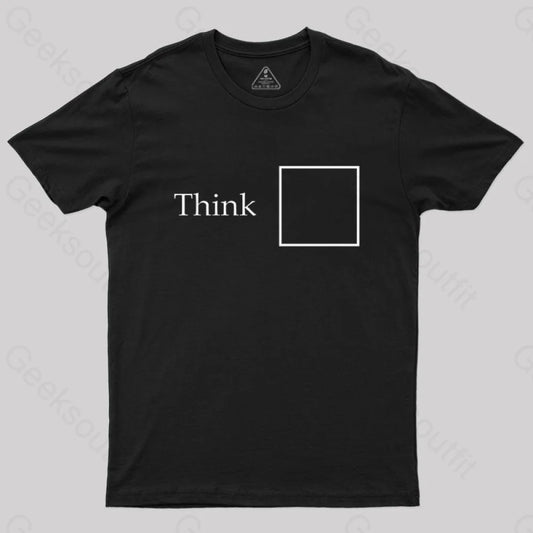 Think Outside The Box T-Shirt Black / S