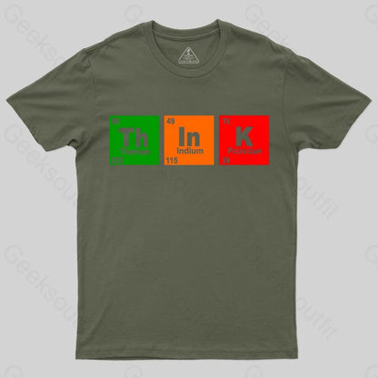 Think Science Periodic T-shirt - Geeksoutfit