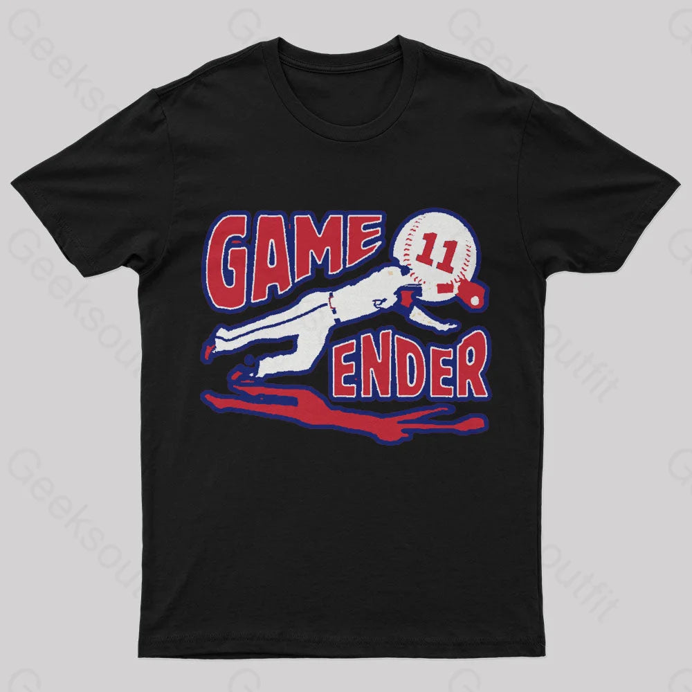 This Game Will Be Atlanta Geek T-Shirt Black / S