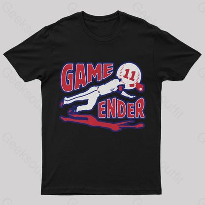 This Game Will Be Atlanta Geek T-Shirt Black / S