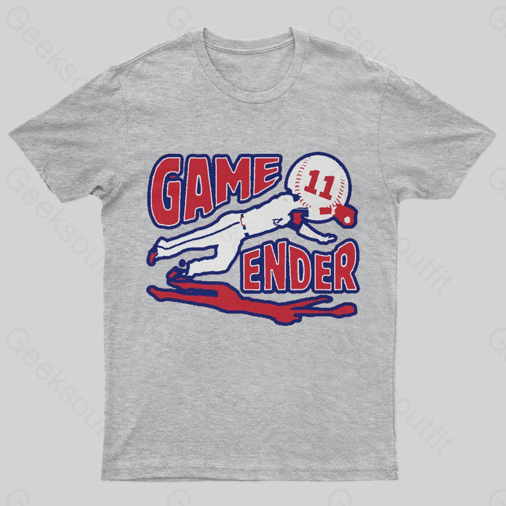 This Game Will Be Atlanta Geek T-Shirt Grey / S