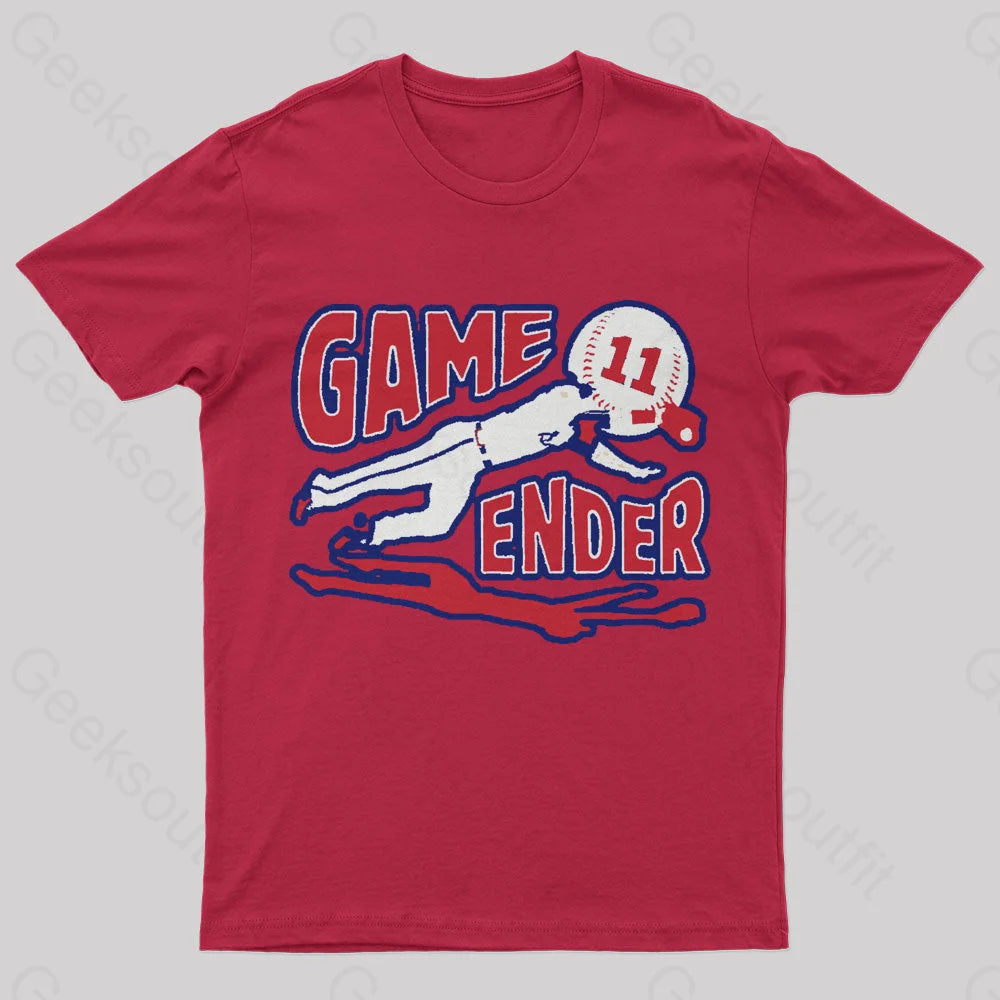 This Game Will Be Atlanta Geek T-Shirt Red / S