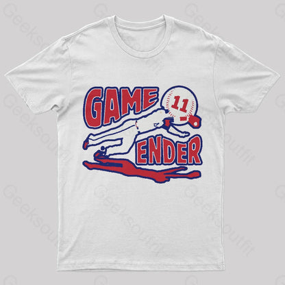 This Game Will Be Atlanta Geek T-Shirt White / S