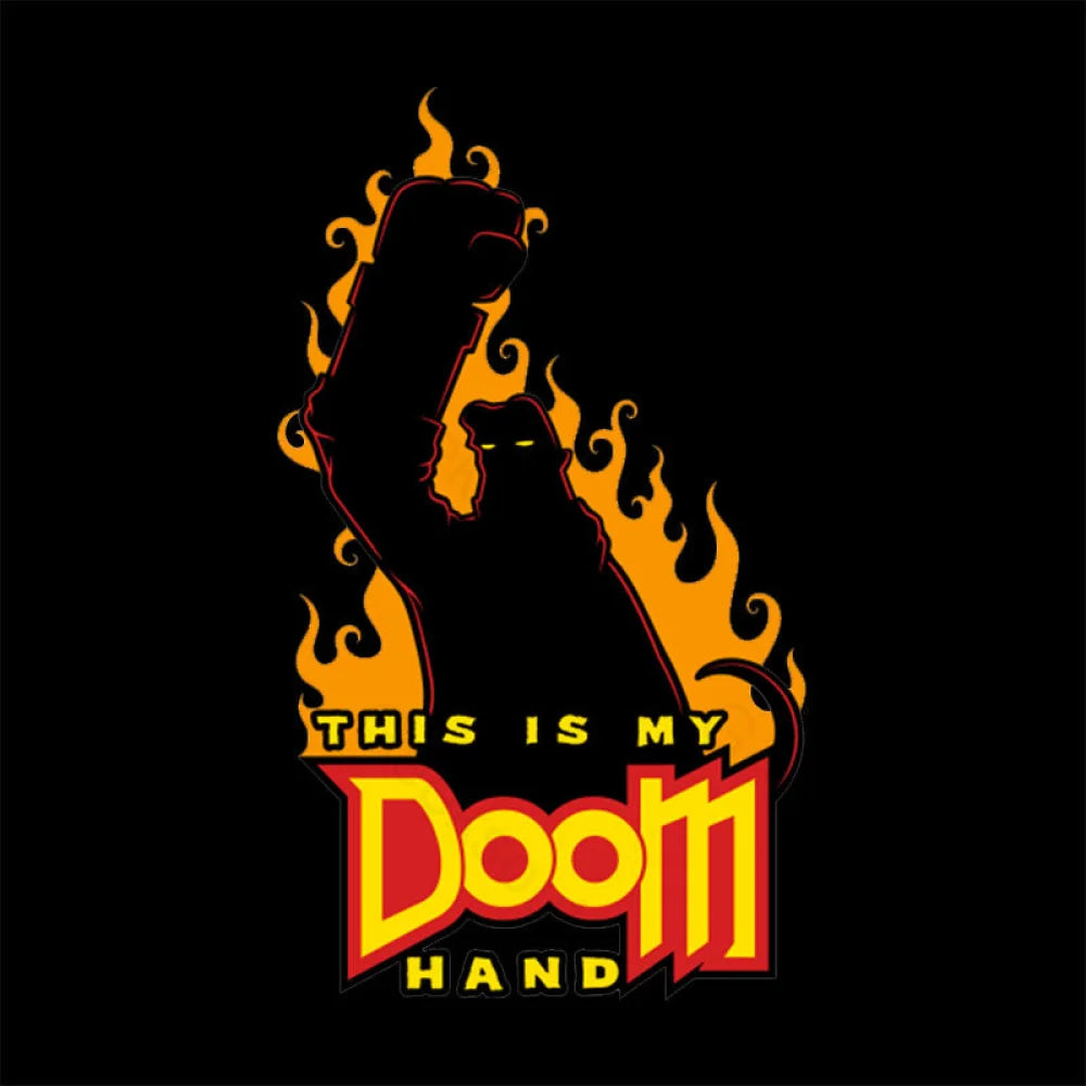 This Is My Doom Hand Nerd T-Shirt