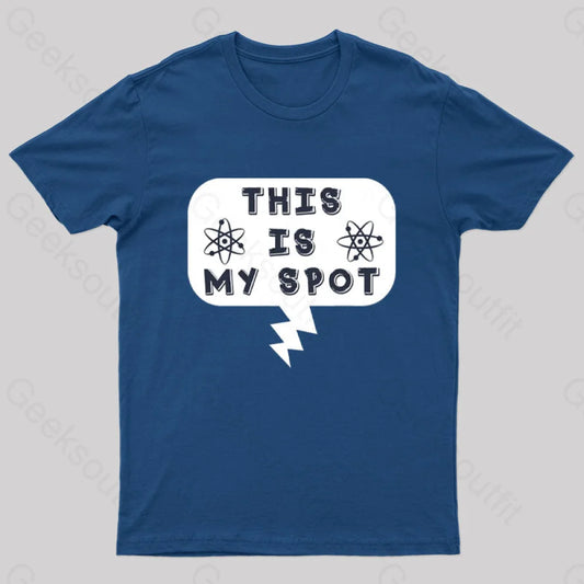 This Is My Spot T-Shirt Navy / S