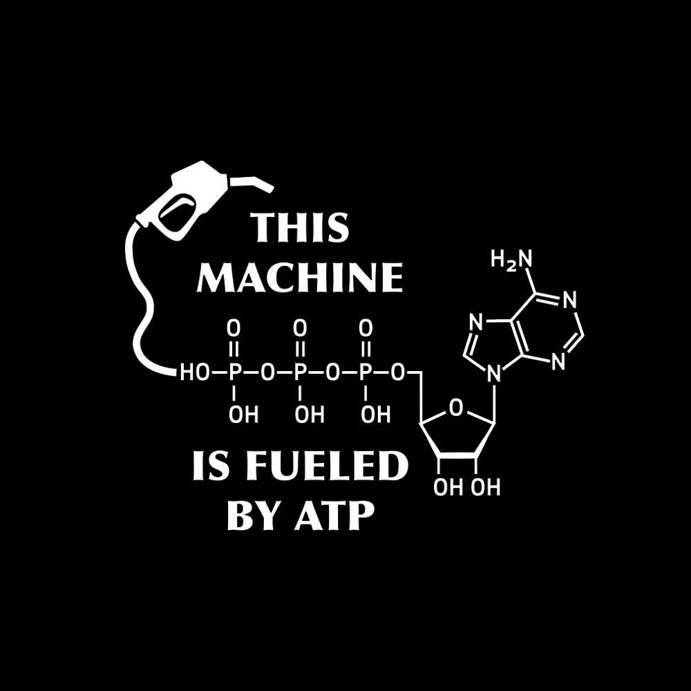 This Machine Is Fueled By Atp Nerd T-Shirt