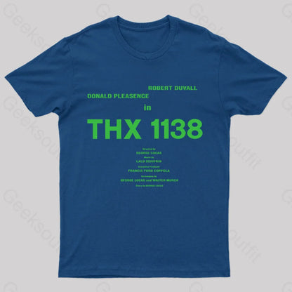 Thx 1138 Organic Geeks T-Shirt Navy / S