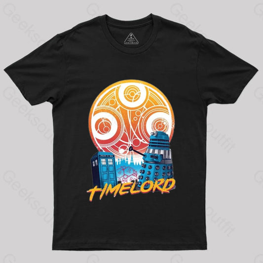 Time Lord T-Shirt Black / S