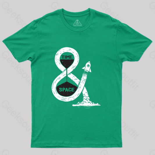 Time & Space T-Shirt Green / S