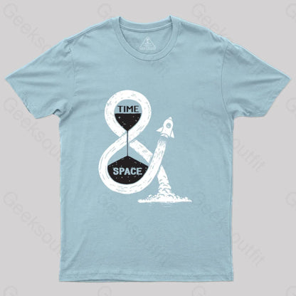 Time & Space T-Shirt Light Blue / S