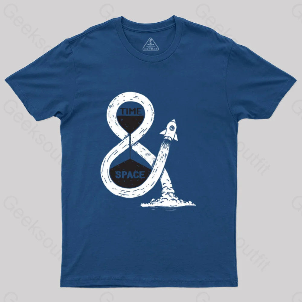 Time & Space T-Shirt Navy / S