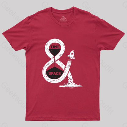 Time & Space T-Shirt Red / S