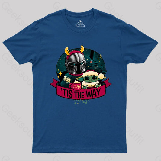 Tis The Way T-Shirt Navy / S