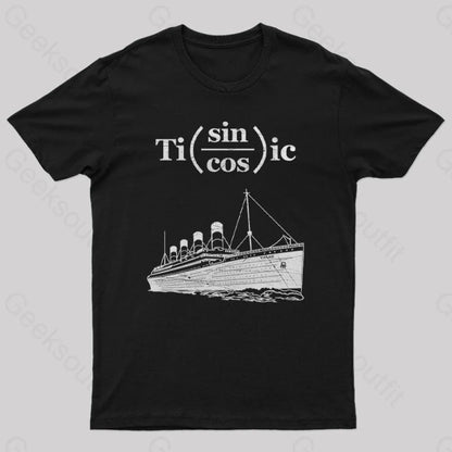 Titanic Formula Geek T-Shirt Black / S