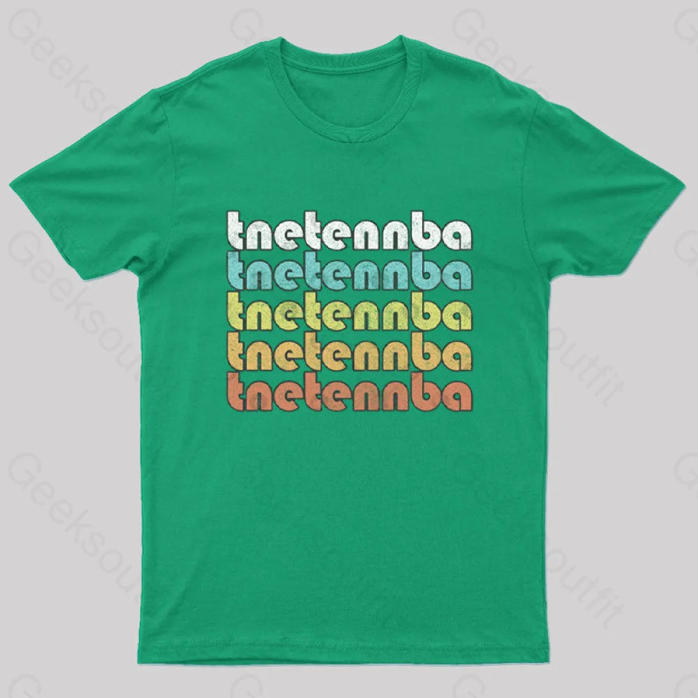 Tnetennba/It Crowd Fan Design T-Shirt Green / S