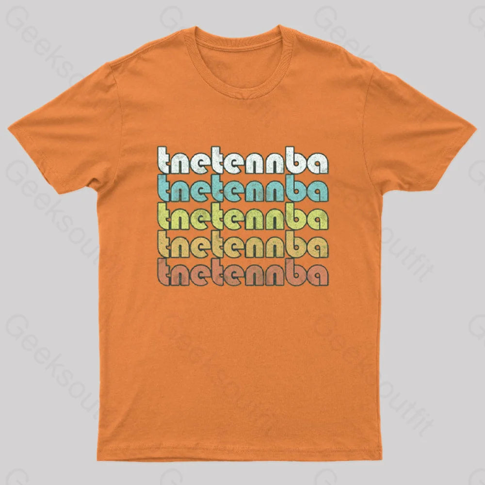 Tnetennba/It Crowd Fan Design T-Shirt Orange / S