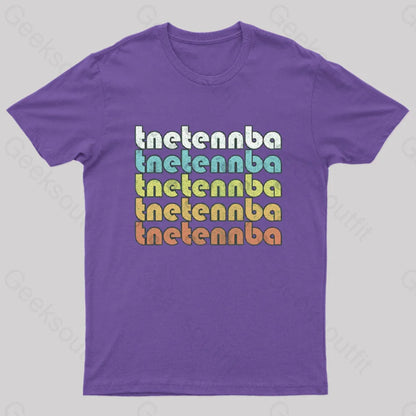 Tnetennba/It Crowd Fan Design T-Shirt Purple / S