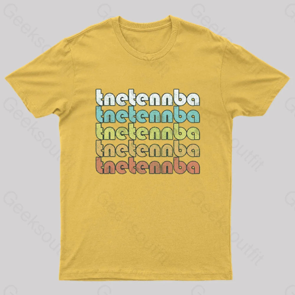 Tnetennba/It Crowd Fan Design T-Shirt Yellow / S