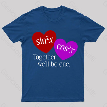 Together We’ll Be One Geek T-Shirt Navy / S