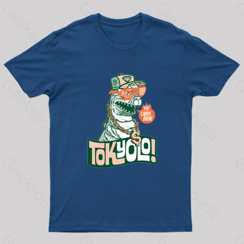 Tokyolo! Geek T-Shirt Navy / S