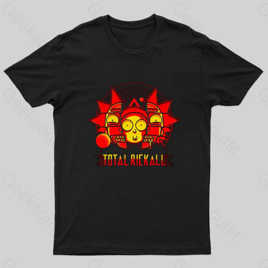 Total Rickall Geek T-Shirt Black / S