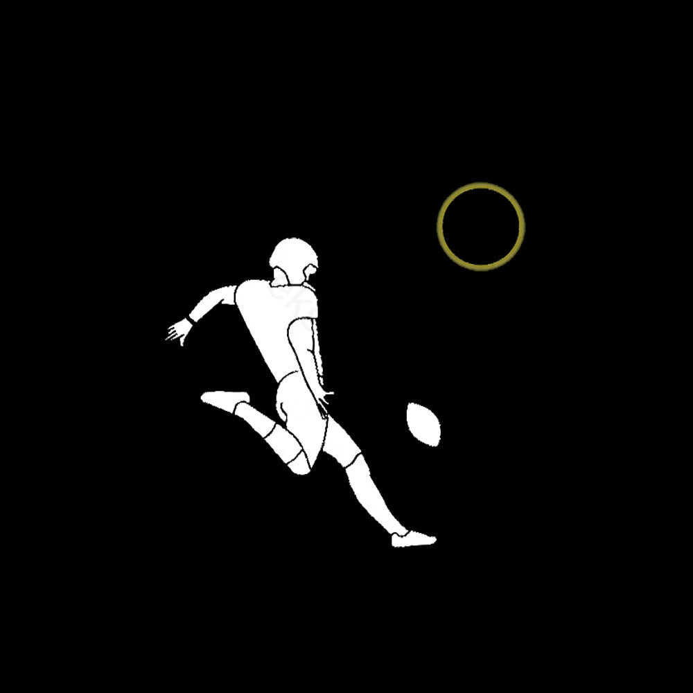 Total Solar Eclipse Football Player Nerd T-Shirt