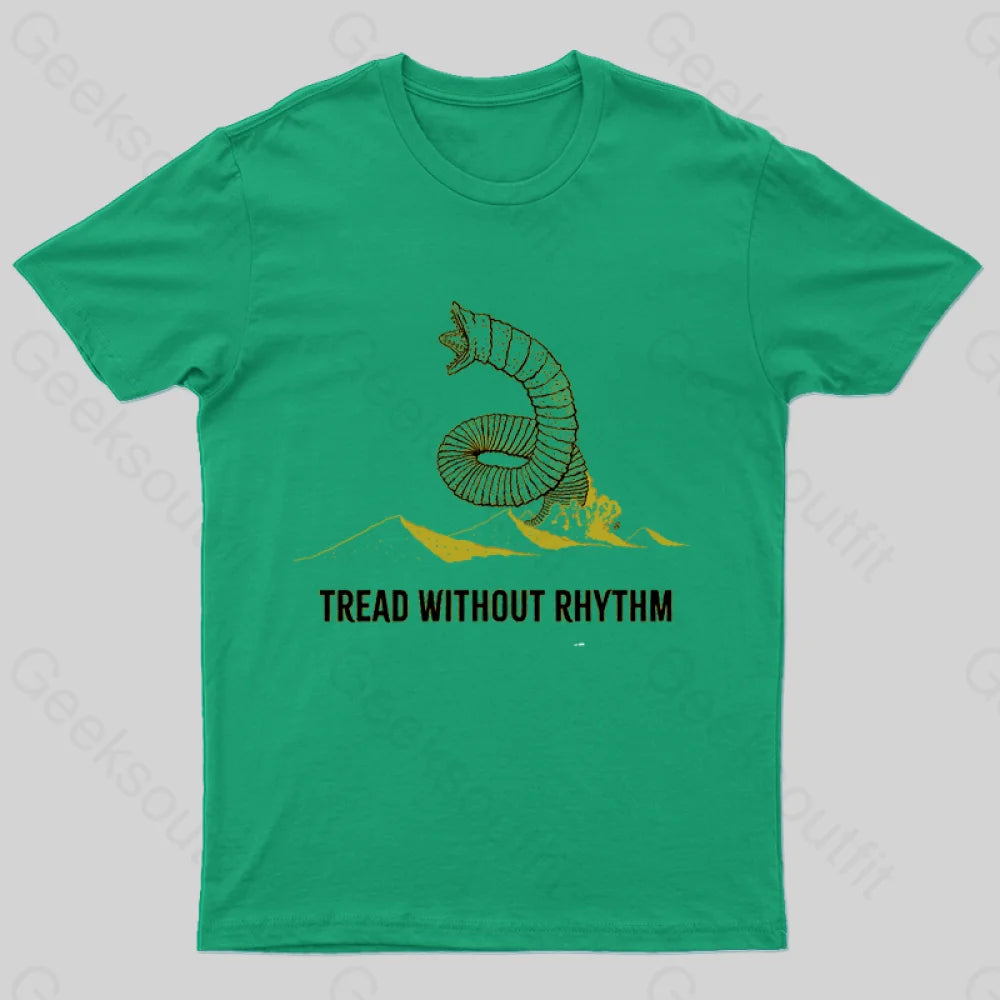 Tread Without Rhythm T-Shirt Green / S