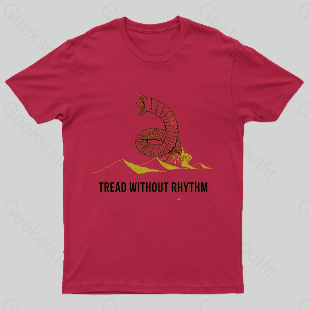 Tread Without Rhythm T-Shirt Red / S