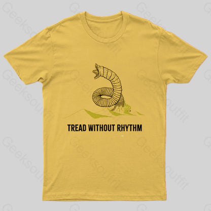 Tread Without Rhythm T-Shirt Yellow / S