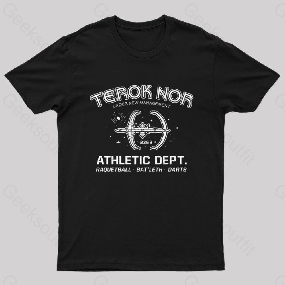 Trek Athletic Ds9 T-Shirt Black / S