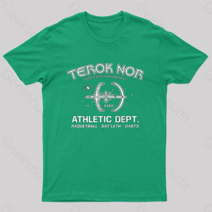 Trek Athletic Ds9 T-Shirt Green / S