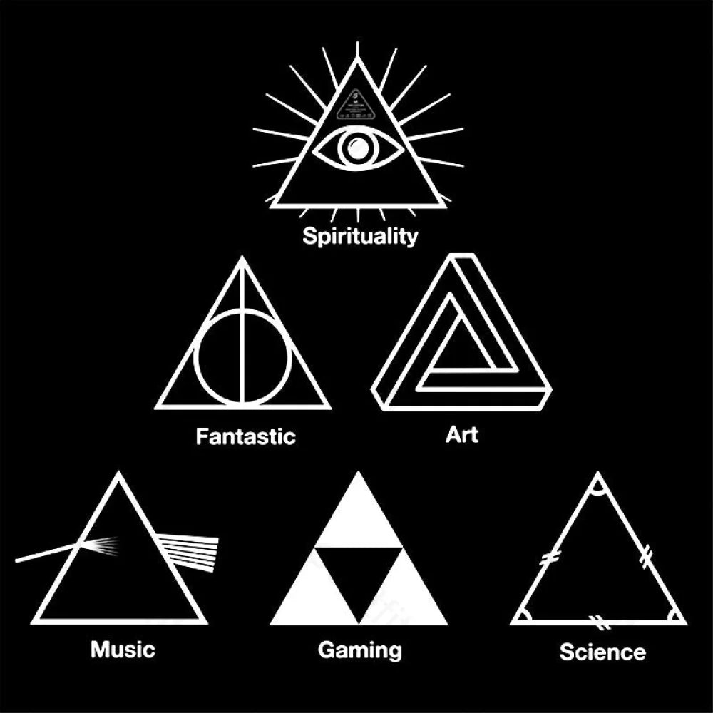 Triangles Geek T-Shirt