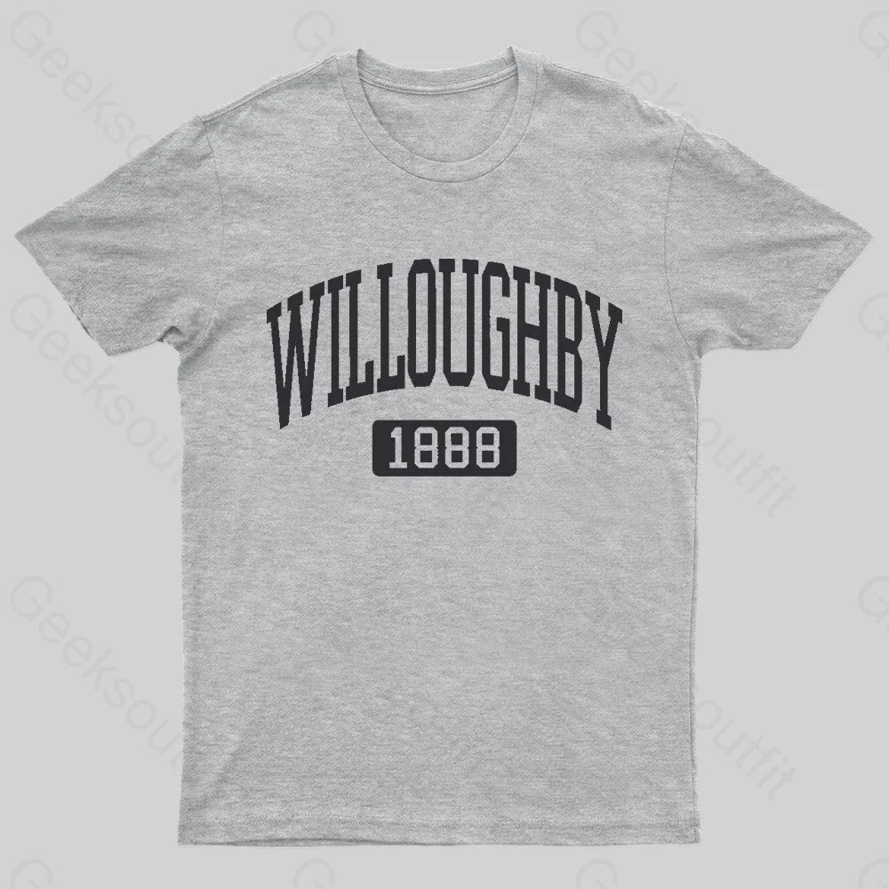 Twilight Zone Willoughby Nerd T-Shirt Grey / S