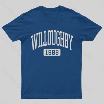 Twilight Zone Willoughby Nerd T-Shirt Navy / S