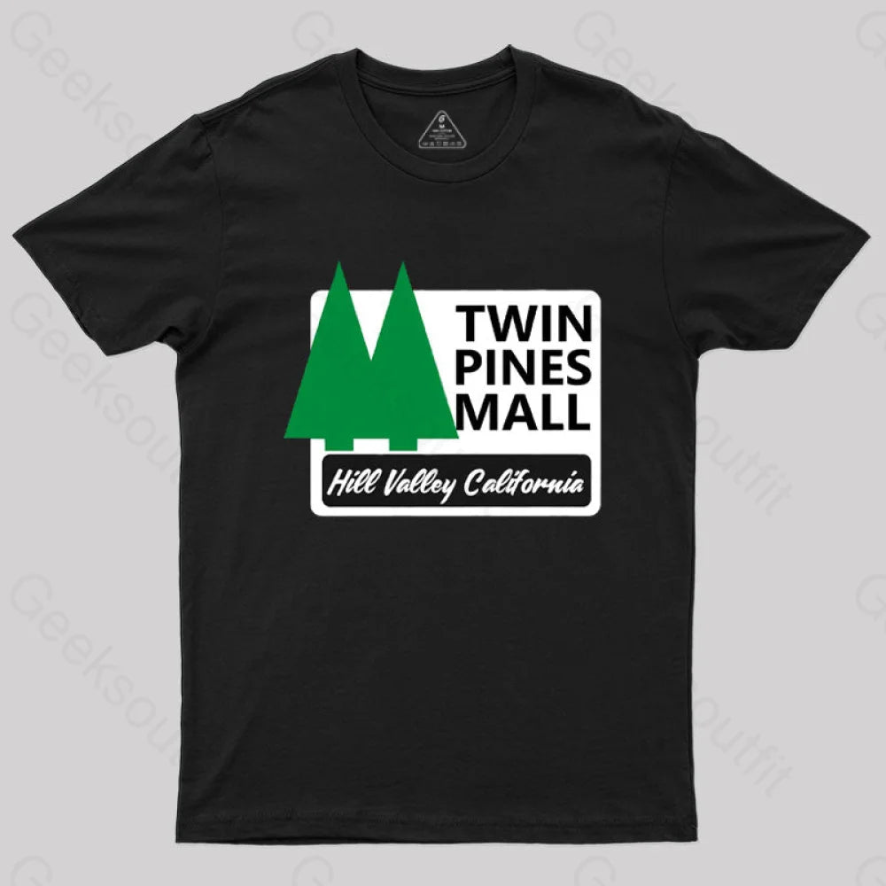 Twin Pines Mall T-Shirt Black / S