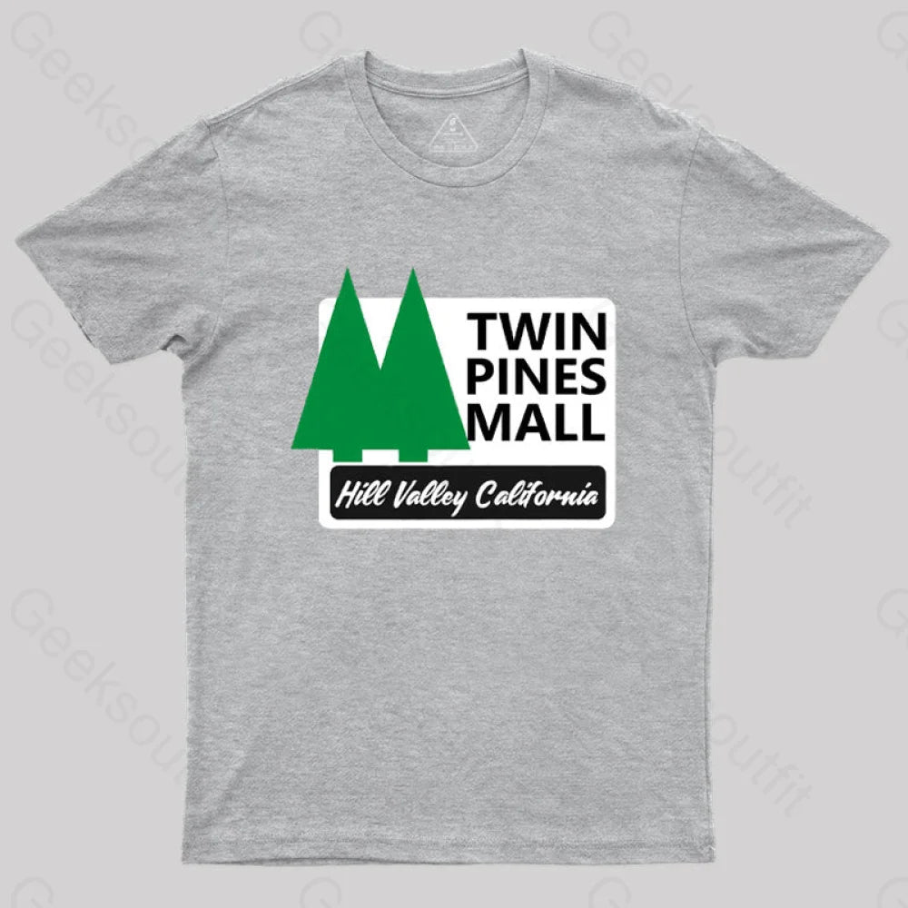 Twin Pines Mall T-Shirt Grey / S