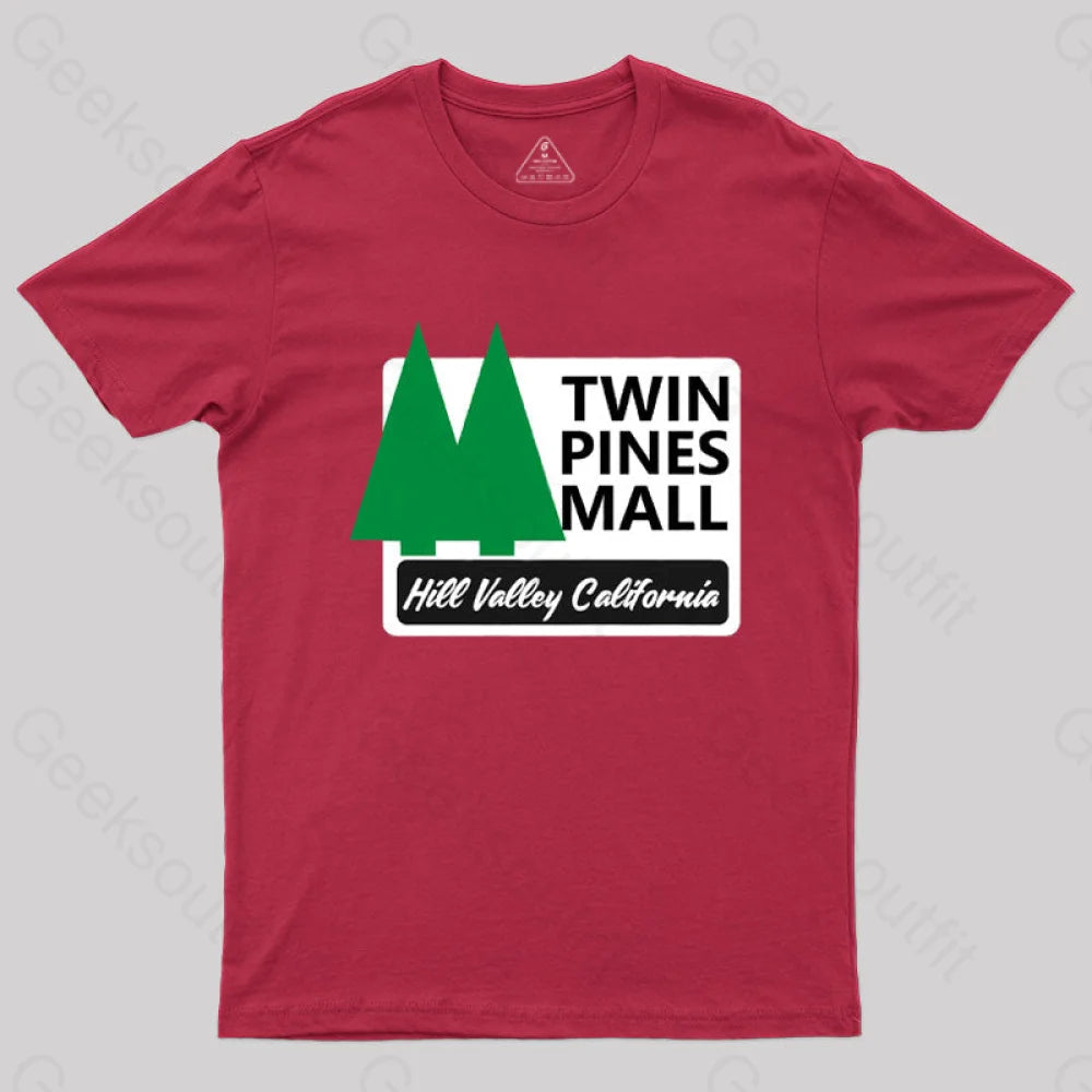 Twin Pines Mall T-Shirt Red / S