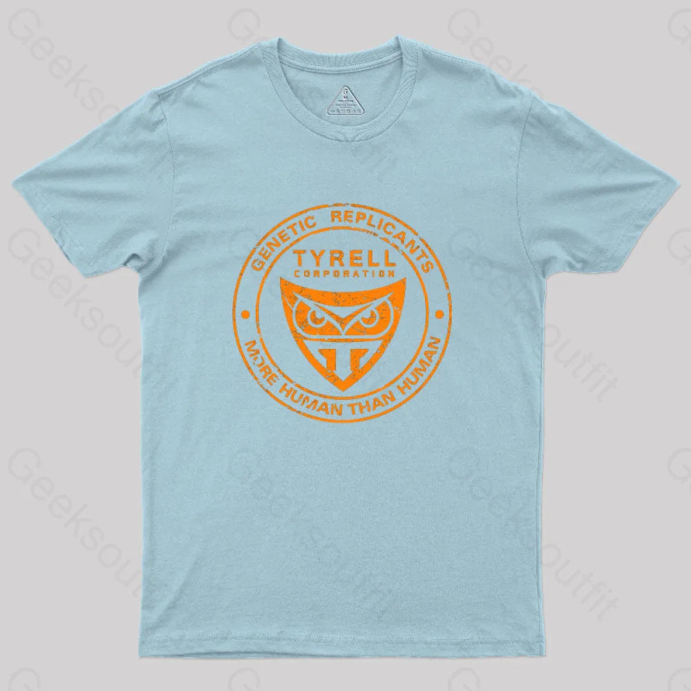 Tyrell Corporation More Human T-Shirt Light Blue / S