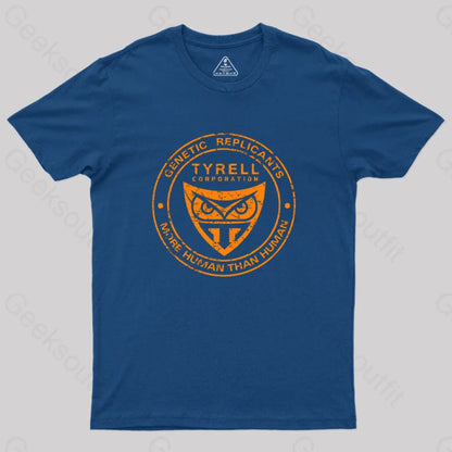 Tyrell Corporation More Human T-Shirt Navy / S