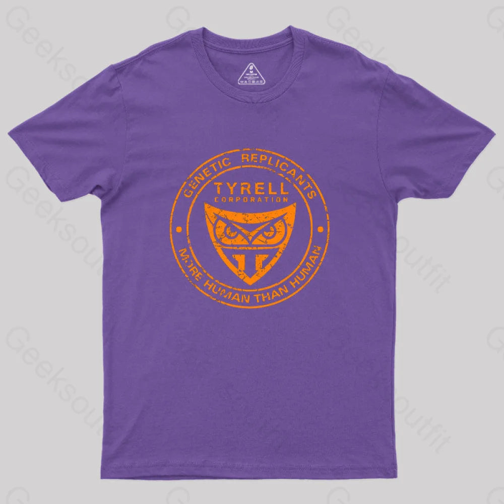 Tyrell Corporation More Human T-Shirt Purple / S