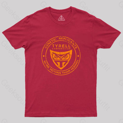 Tyrell Corporation More Human T-Shirt Red / S