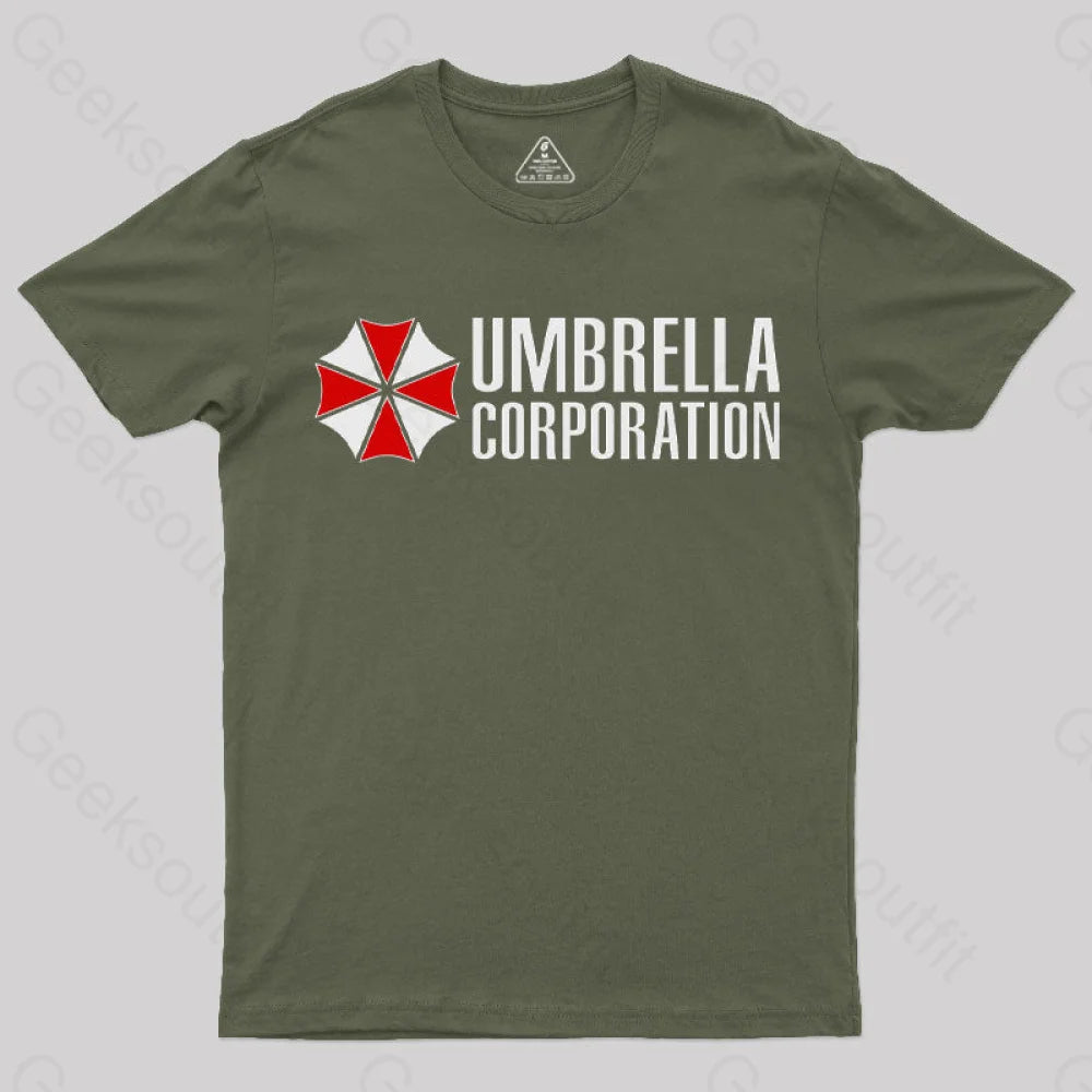 Umbrella Corporation T-Shirt Army Green / S