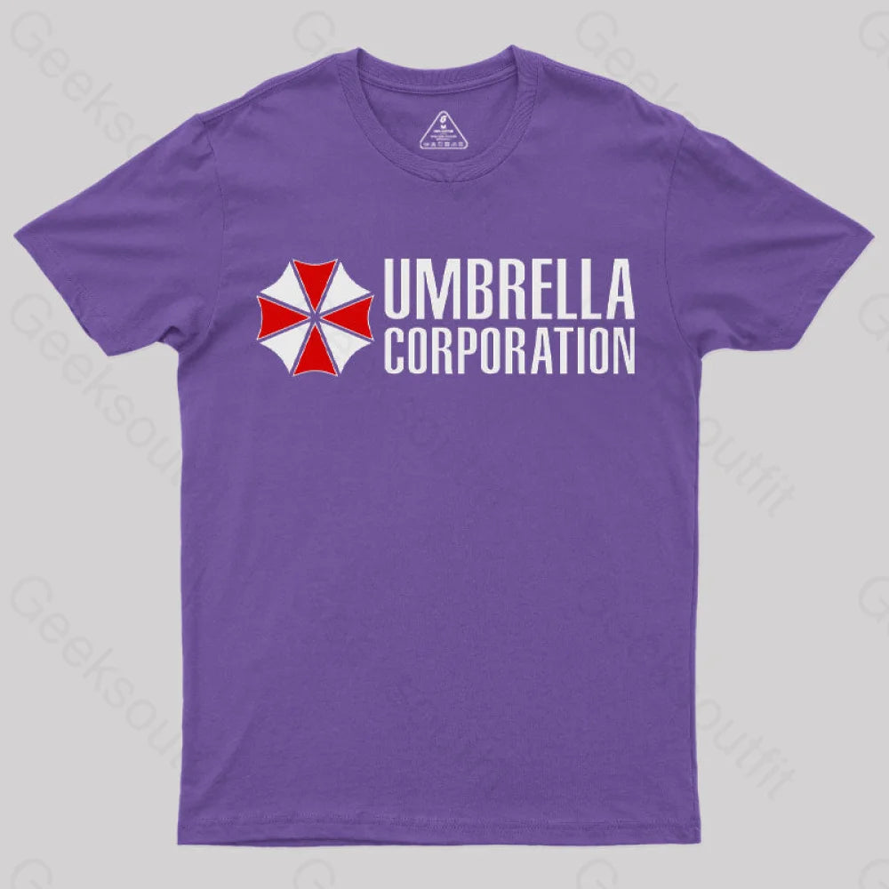 Umbrella Corporation T-Shirt Purple / S