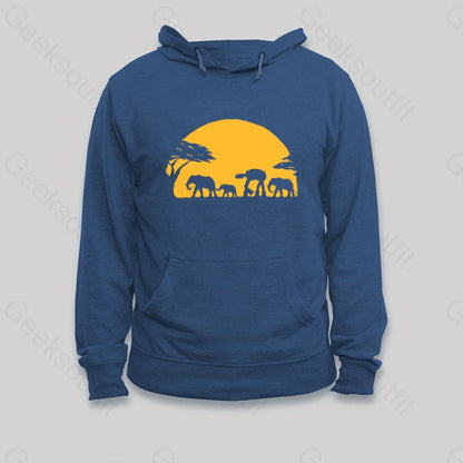 Unforgettable Walk Hoodie Dark Blue / S